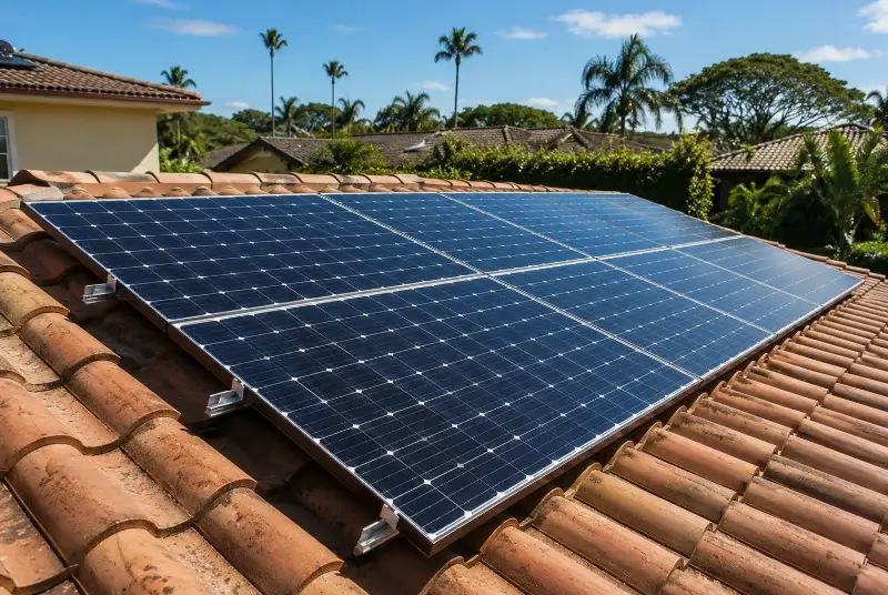 Installation de panneaux solaires à Eygalières